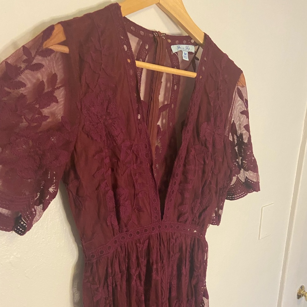 Lace jumper